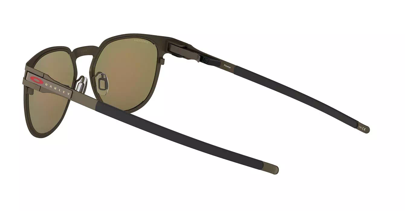 Oakley Diecutter Pewter W/ Prizm Ruby (OO4137-02) s55