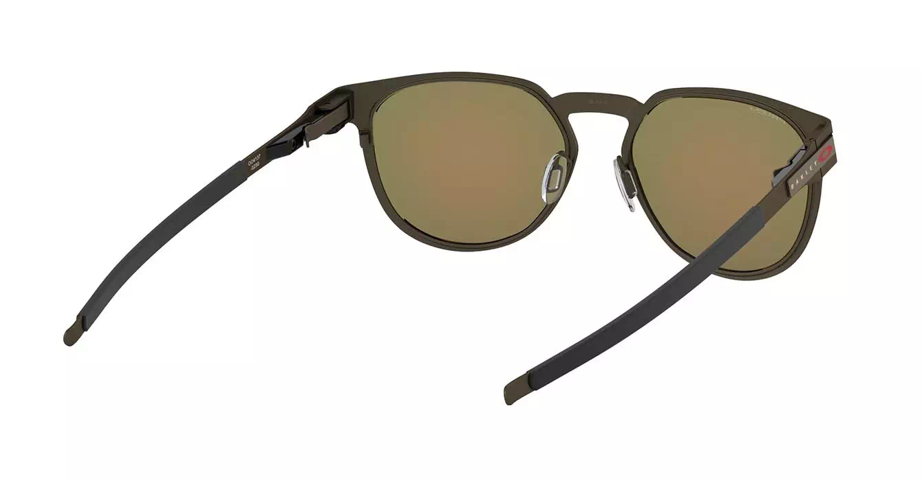 Oakley Diecutter Pewter W/ Prizm Ruby (OO4137-02) s55