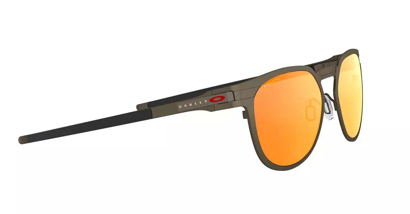 Oakley Diecutter Pewter W/ Prizm Ruby (OO4137-02) s55