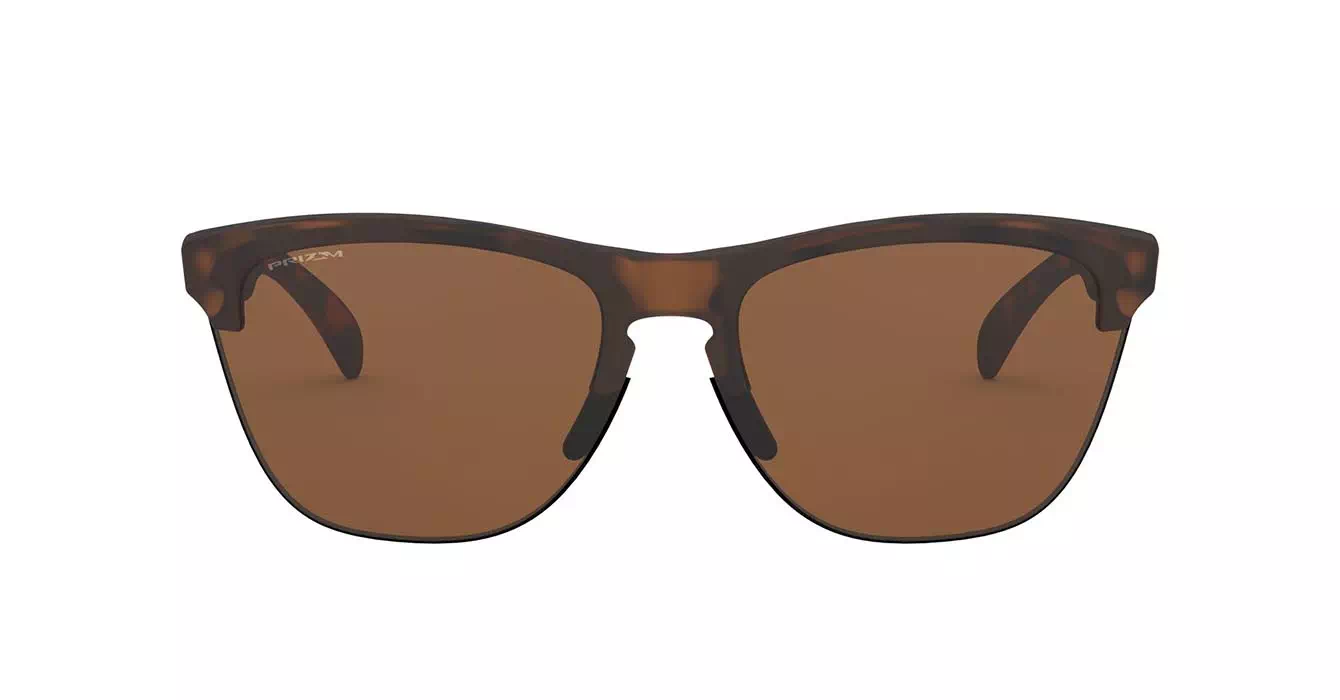 Oakley Frogskins Lite Matte Brown Tortoise W/prizm Tungsten (OO9374-11) s63