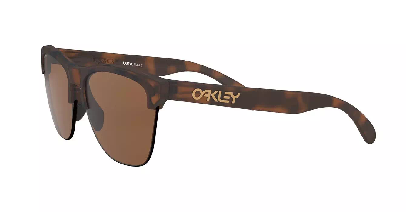 Oakley Frogskins Lite Matte Brown Tortoise W/prizm Tungsten (OO9374-11) s63