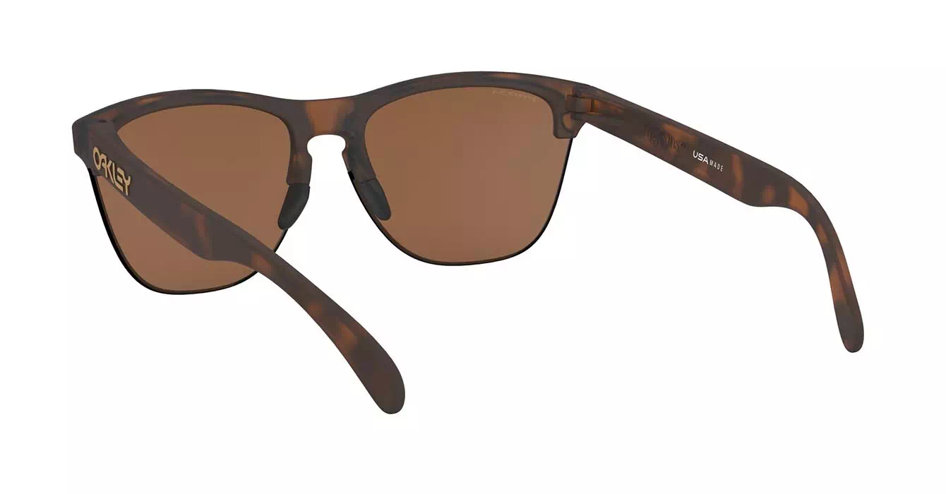 Oakley Frogskins Lite Matte Brown Tortoise W/prizm Tungsten (OO9374-11) s63