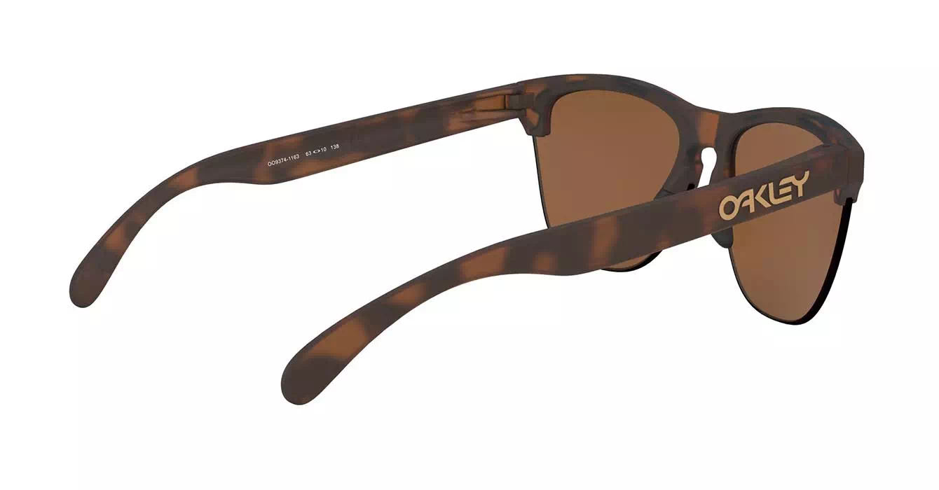 Oakley Frogskins Lite Matte Brown Tortoise W/prizm Tungsten (OO9374-11) s63