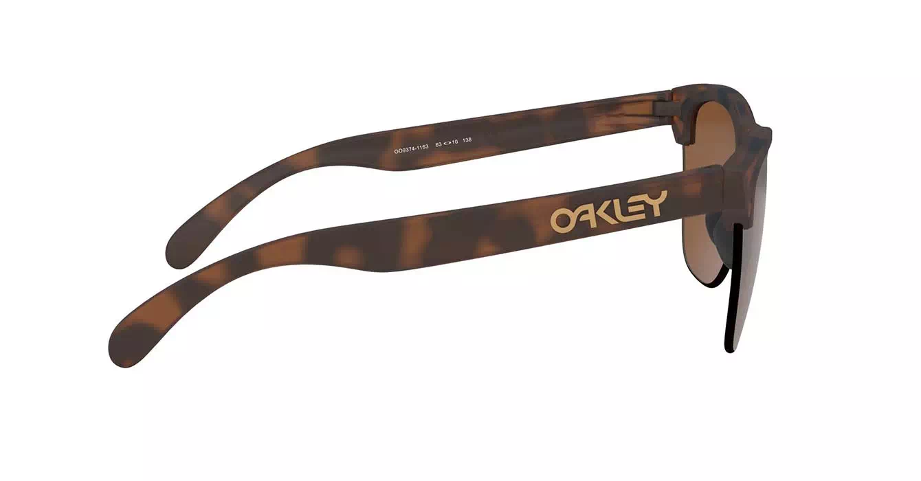Oakley Frogskins Lite Matte Brown Tortoise W/prizm Tungsten (OO9374-11) s63