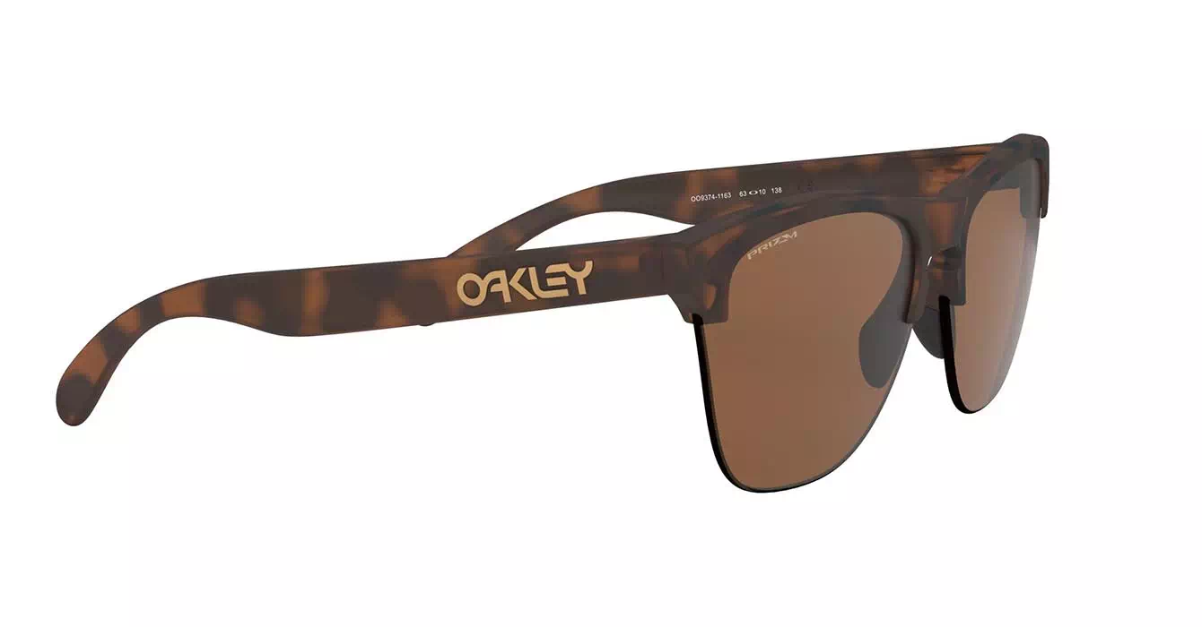 Oakley Frogskins Lite Matte Brown Tortoise W/prizm Tungsten (OO9374-11) s63