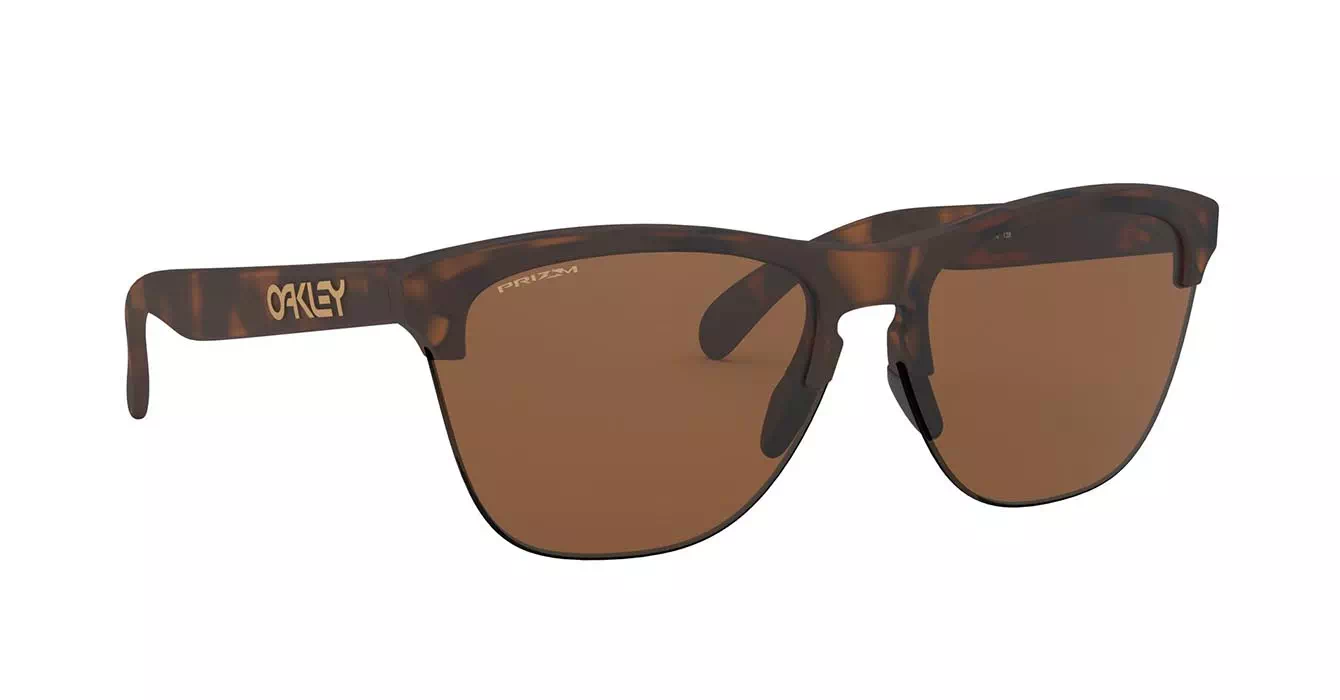 Oakley Frogskins Lite Matte Brown Tortoise W/prizm Tungsten (OO9374-11) s63