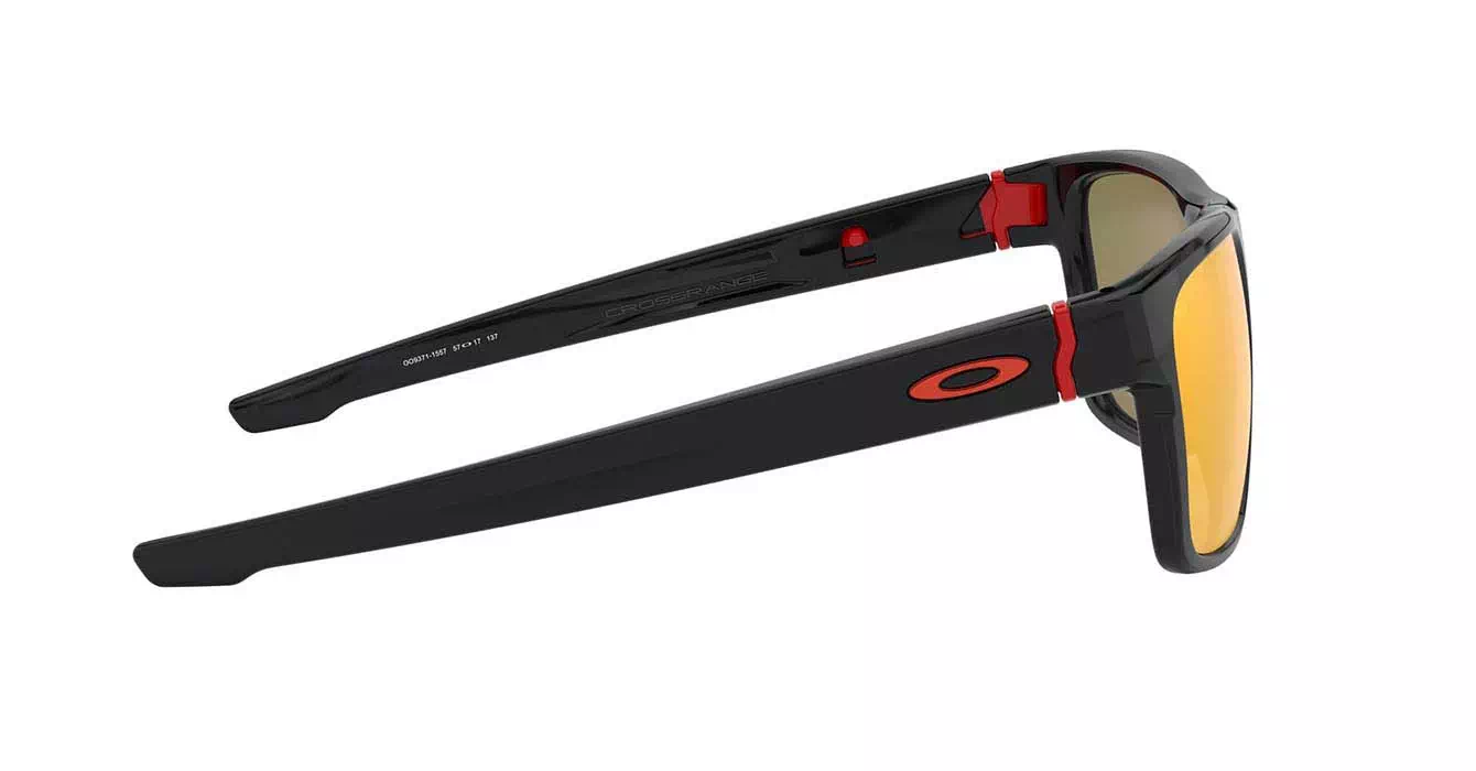 Oakley Prizm Crossrange (A) Polished Blk W/ Prizm Ruby (OO9371-15) s57