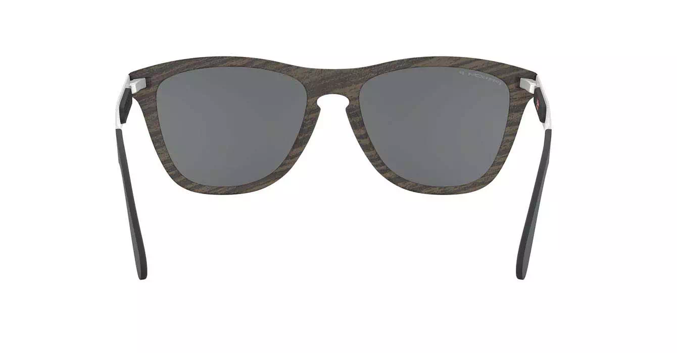 Oakley Prizm Polarized Frogskins Mix (A) Woodgrain W/prizm Blk Polar (OO9428F-04) s55