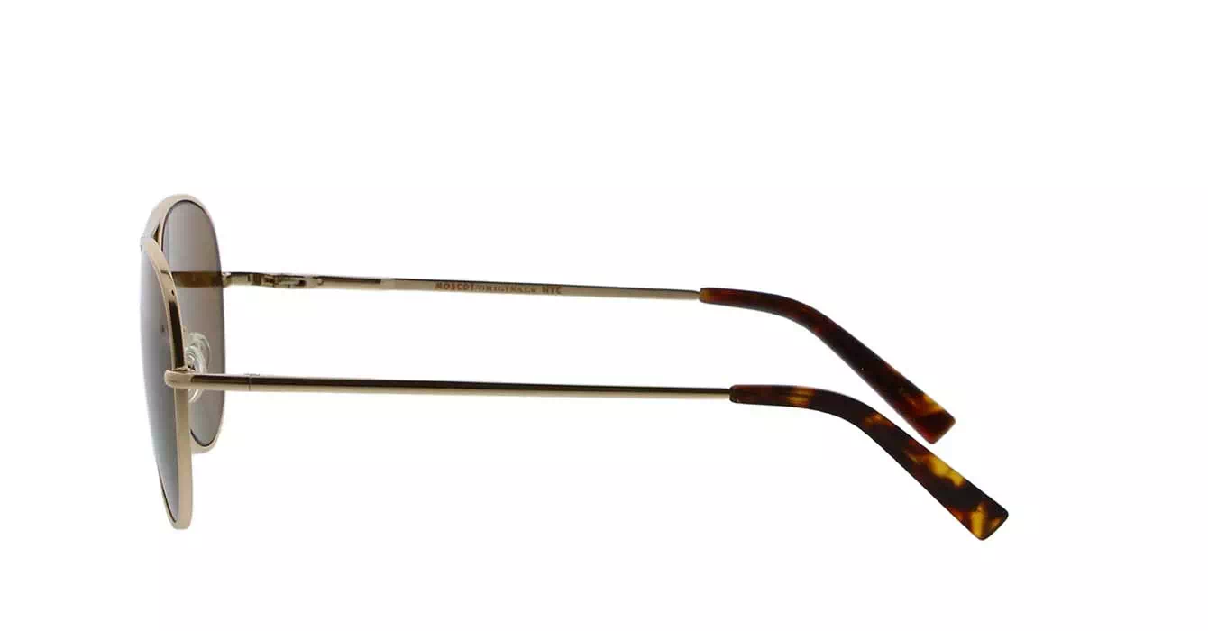 Moscot Jacob Sun Gold PC Cosmitan Brown S57