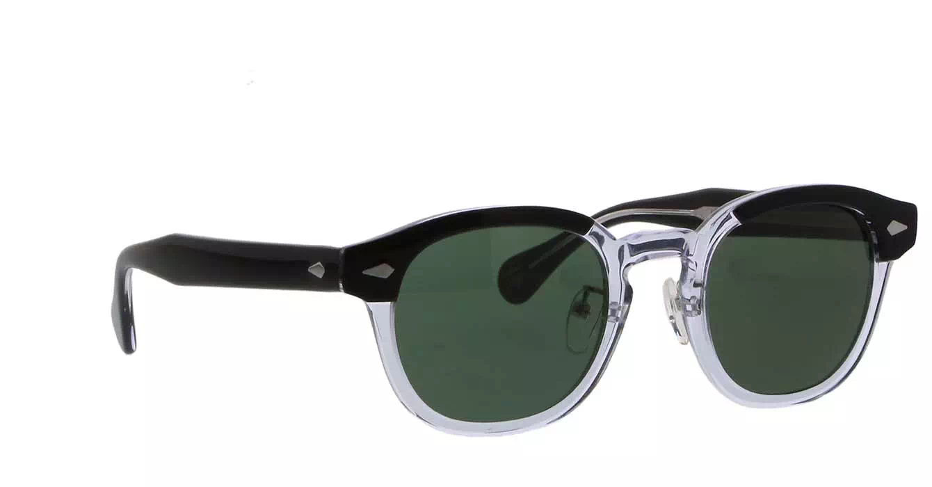 Moscot Lemtosh Sun MP Black/Crystal G15 s49
