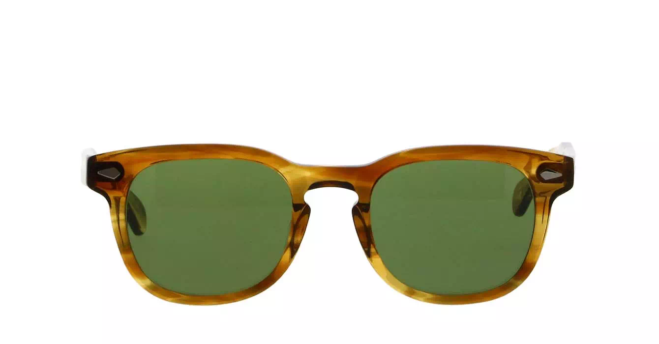 Moscot Gelt Sun Honey Blonde Calibar Green s49