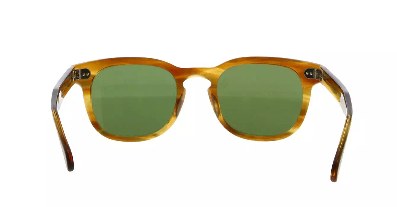 Moscot Gelt Sun Honey Blonde Calibar Green s49