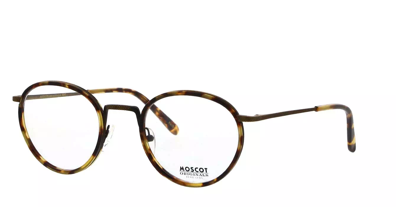 Moscot Bupkes Classic Havana/Antique Gold s51