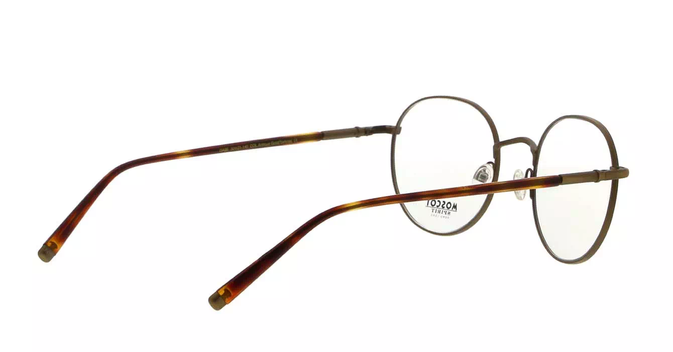 Moscot Gabe Antique Gold/Tortoise s50
