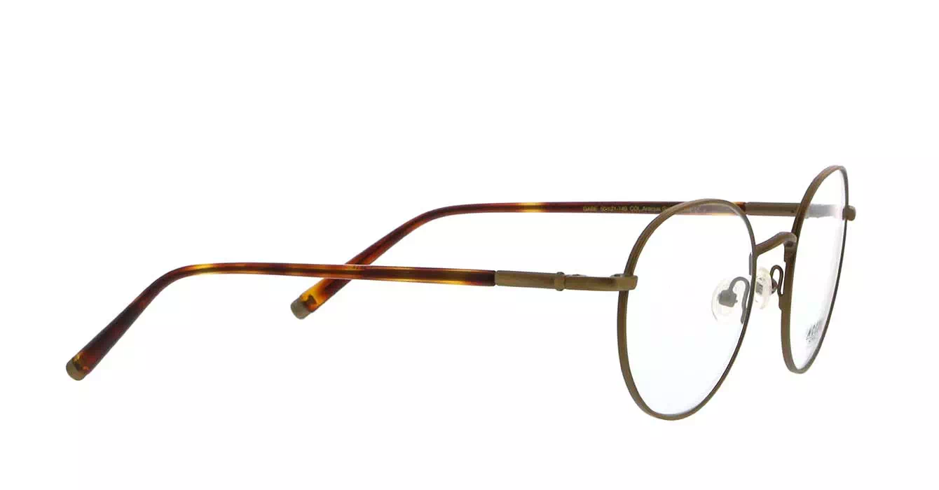 Moscot Gabe Antique Gold/Tortoise s50