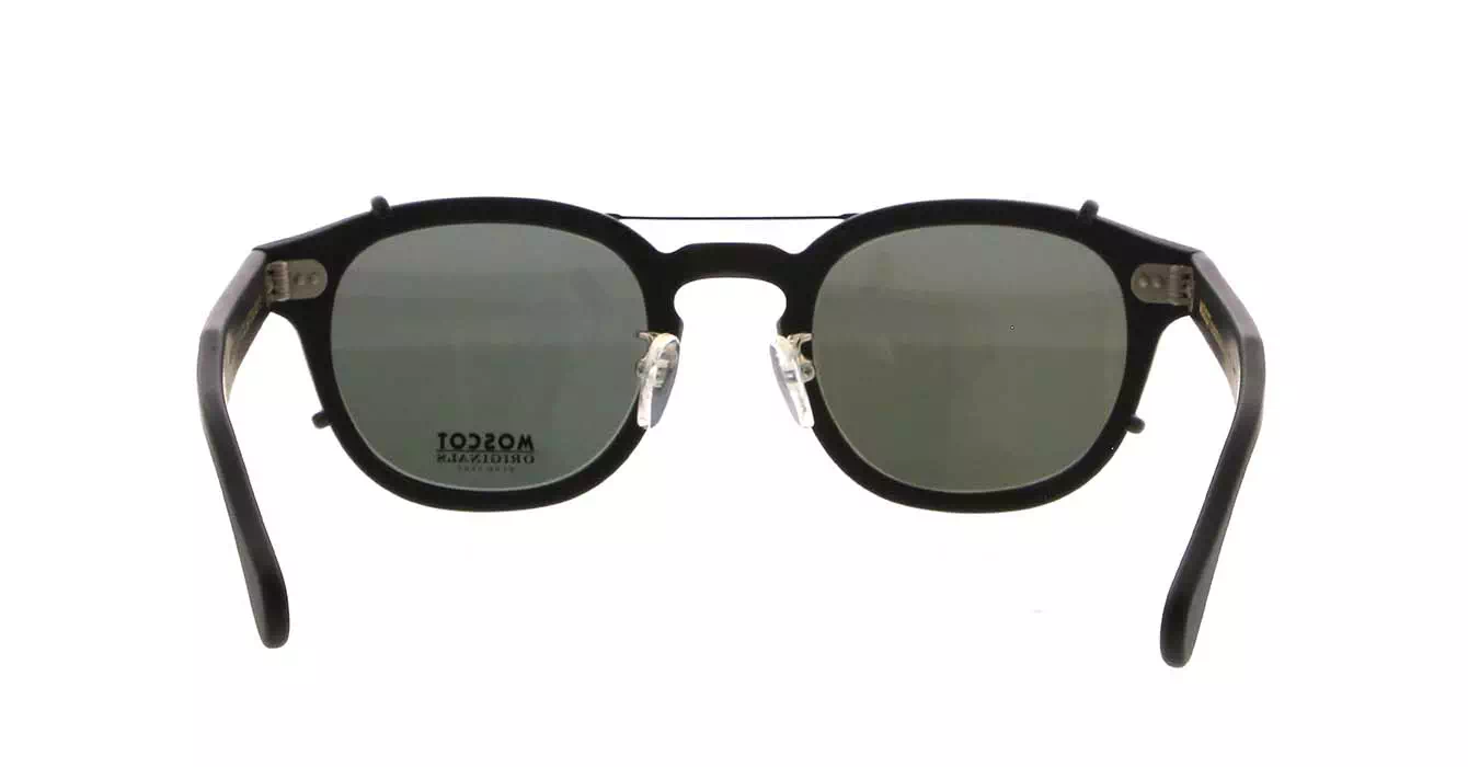 Moscot Lemtosh MP Matte Black s49 + Clip On Matte Black