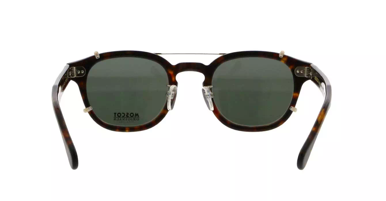 Moscot Lemtosh MP Tortoise s49 + Clip On Gold G15