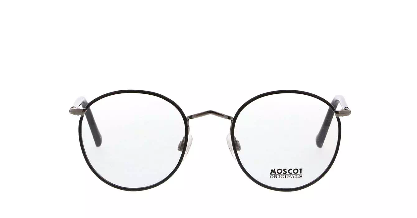 Moscot Zev Black/Gunmetal s49