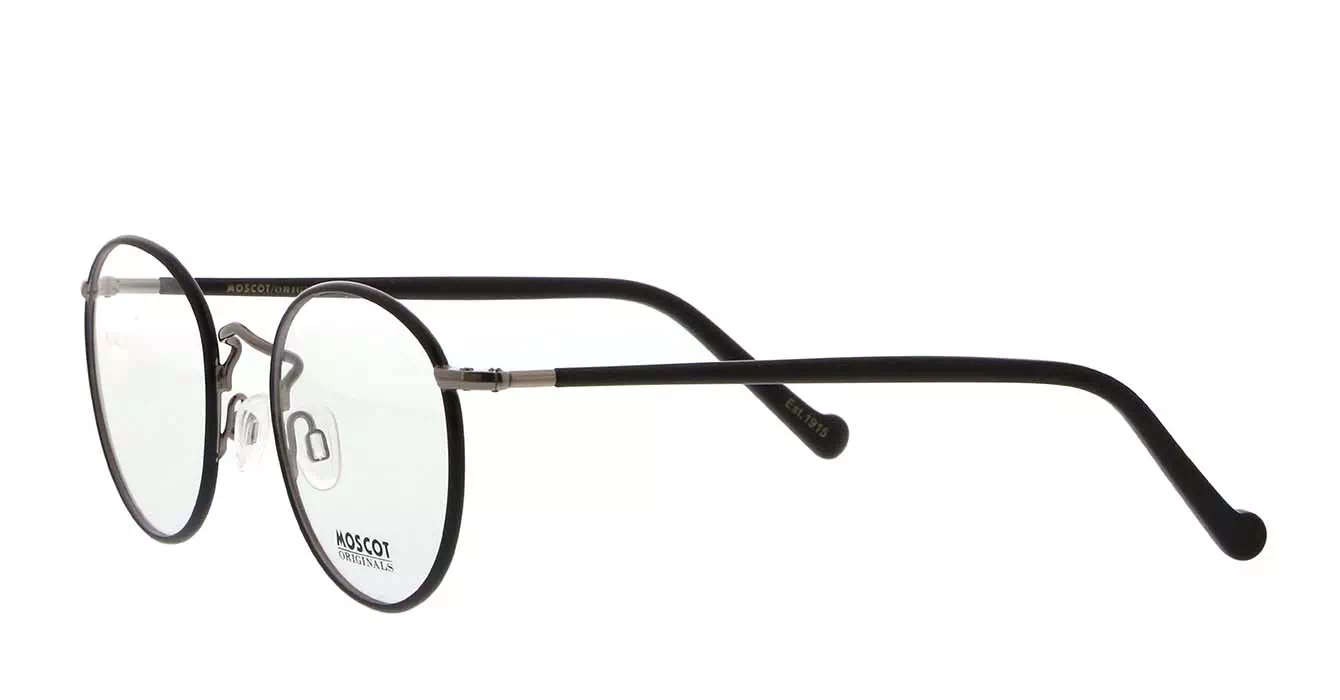 Moscot Zev Black/Gunmetal s49