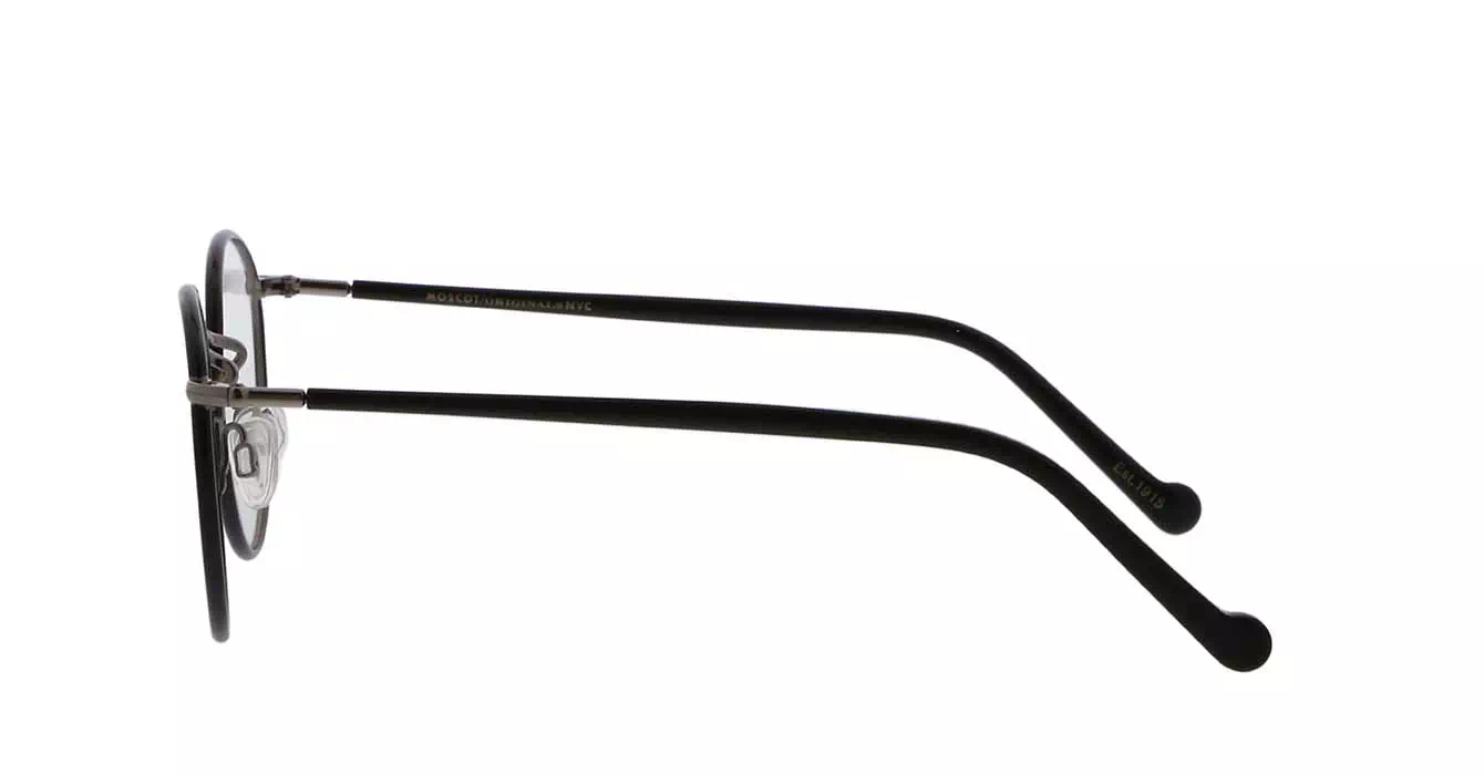 Moscot Zev Black/Gunmetal s49