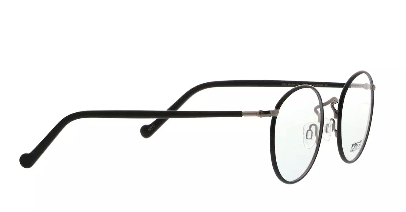 Moscot Zev Black/Gunmetal s49