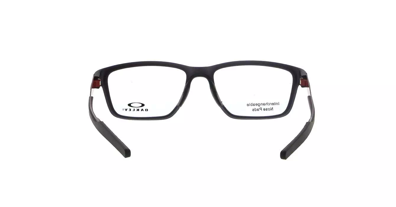Oakley Metalink Satin Grey Smoke/ Brk Red (OX8153-05) s55