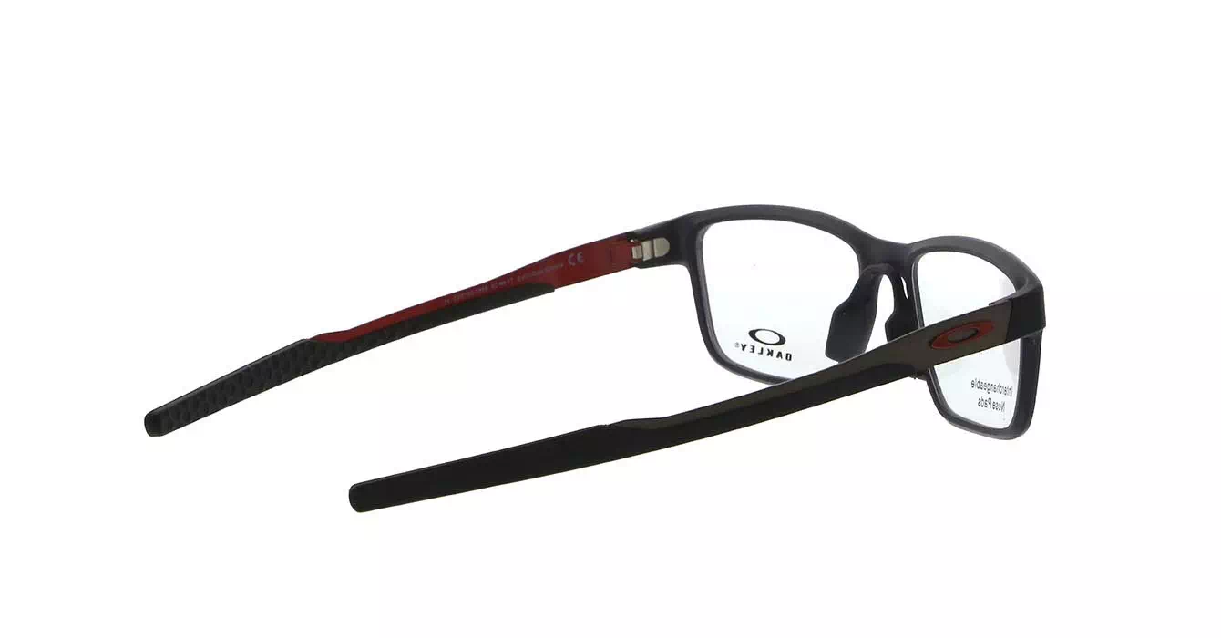 Oakley Metalink Satin Grey Smoke/ Brk Red (OX8153-05) s55