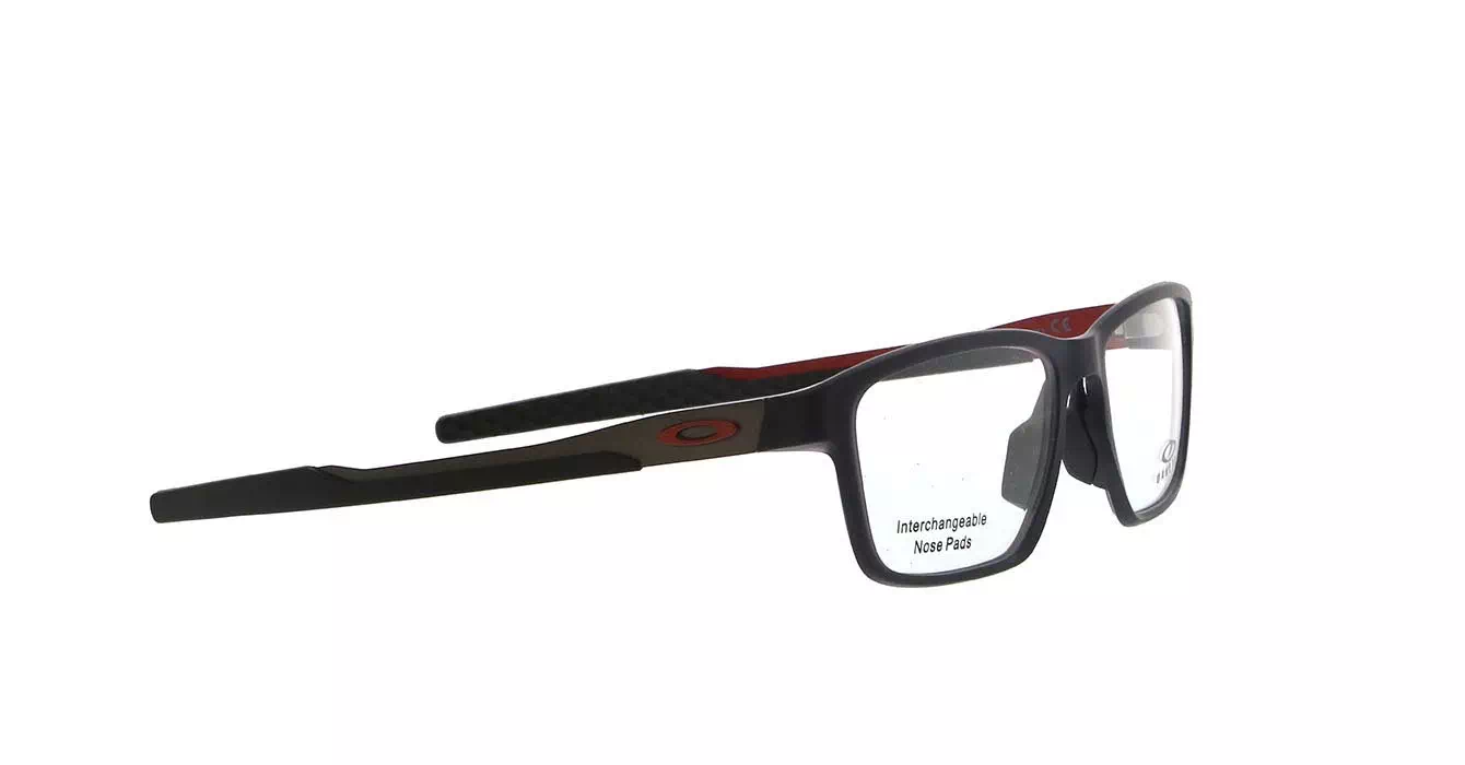 Oakley Metalink Satin Grey Smoke/ Brk Red (OX8153-05) s55