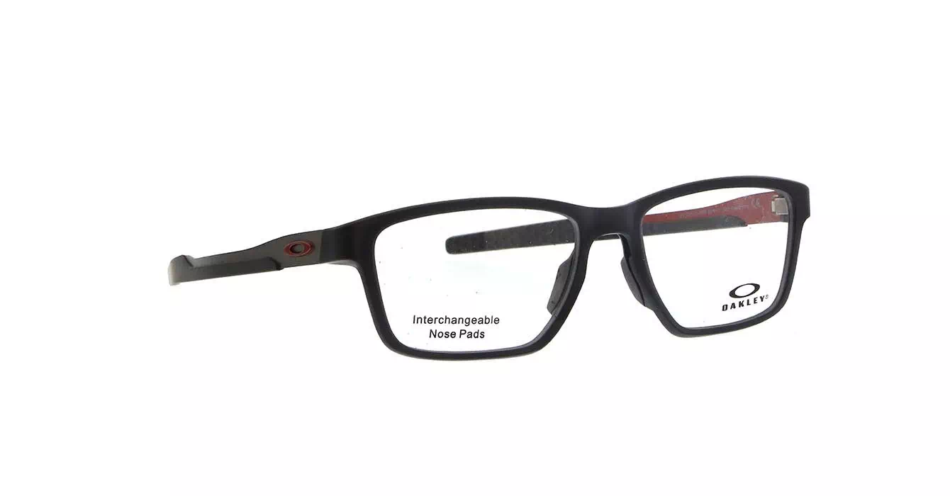Oakley Metalink Satin Grey Smoke/ Brk Red (OX8153-05) s55