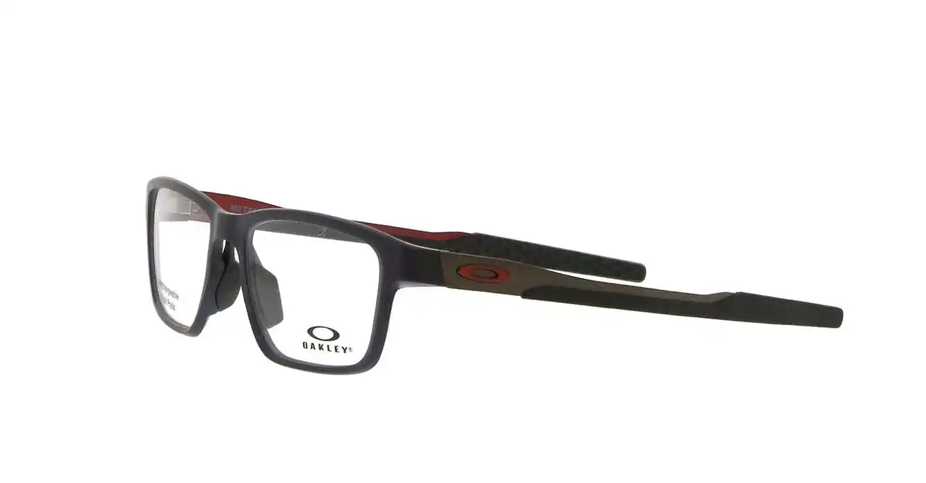 Oakley Metalink Stn Grey Smke/brk Red (OX8153-05) s53