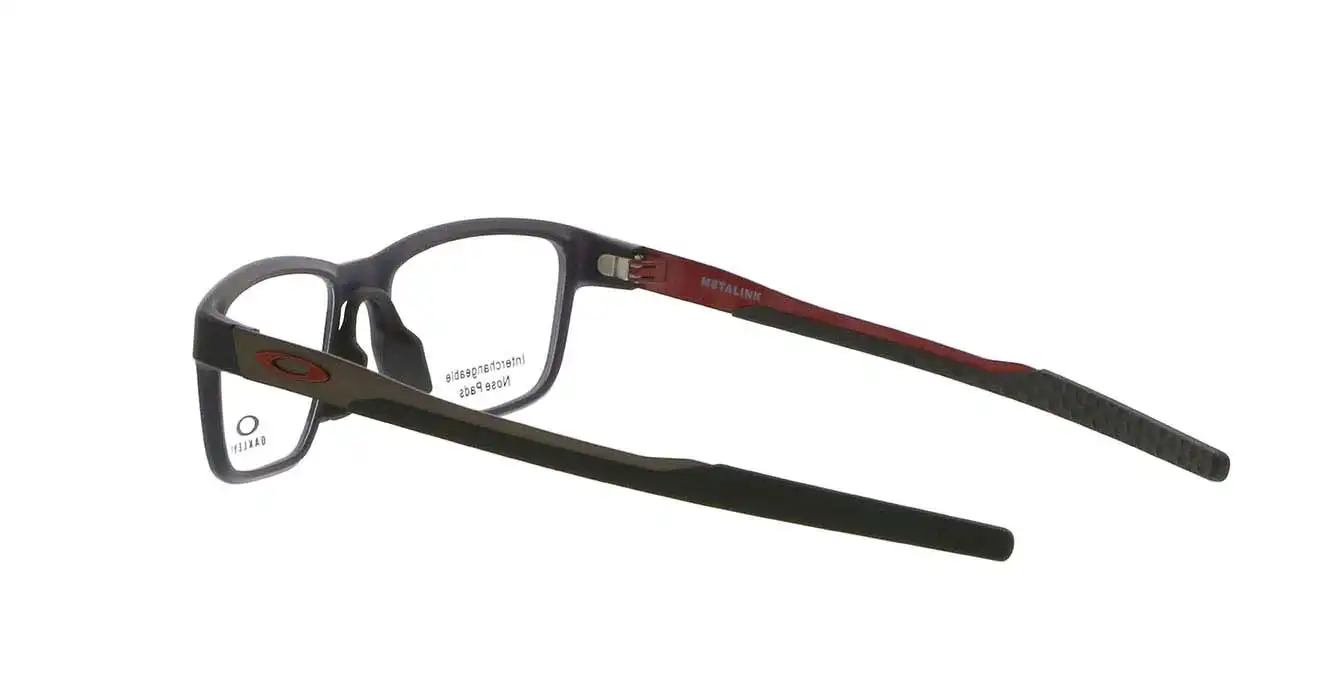 Oakley Metalink Stn Grey Smke/brk Red (OX8153-05) s53