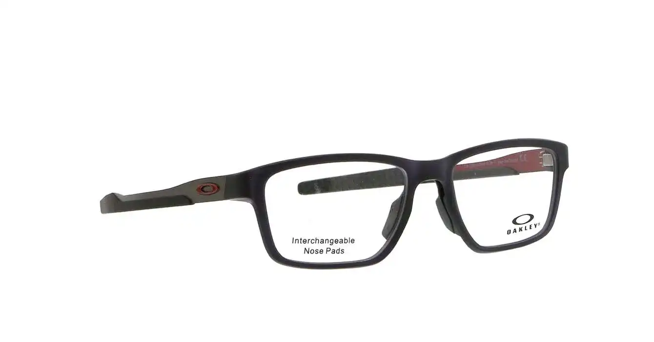 Oakley Metalink Stn Grey Smke/brk Red (OX8153-05) s53