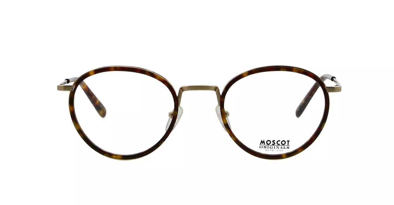 Moscot Bupkes Tortoise/Gold s51