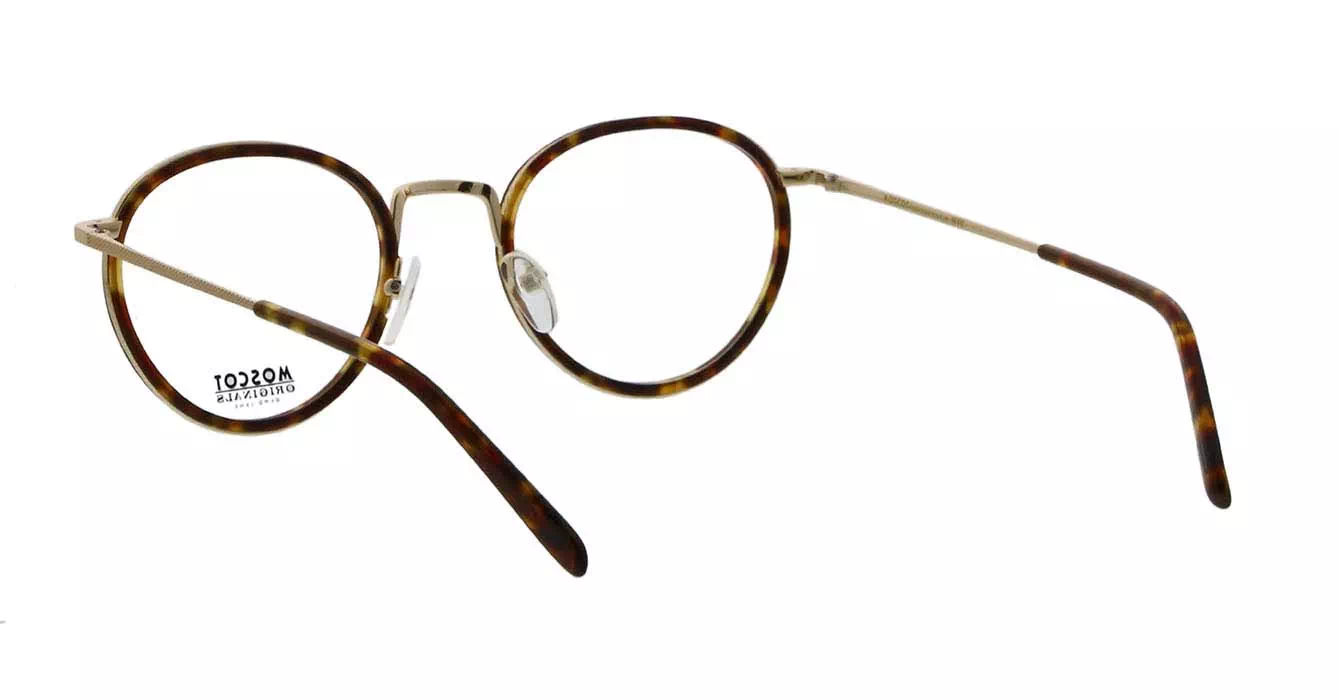 Moscot Bupkes Tortoise/Gold s51