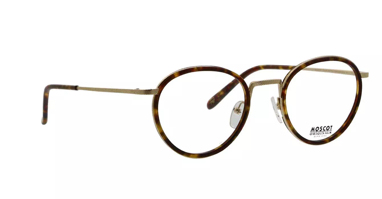 Moscot Bupkes Tortoise/Gold s51