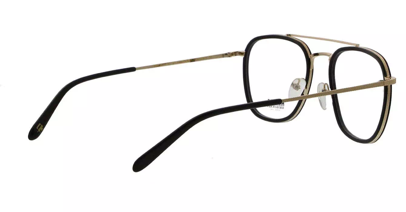 Moscot Macher Black/Gold s55