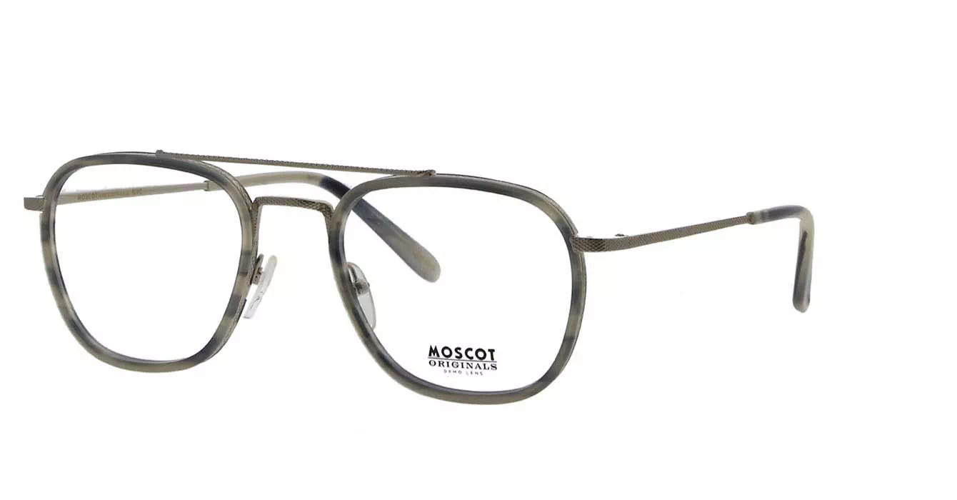 Moscot Macher Grey Tortoise/Silver s52