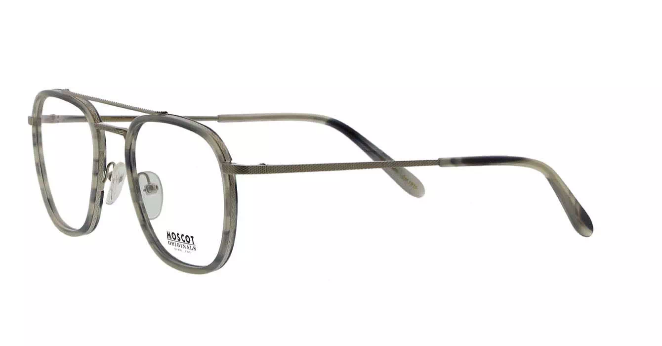 Moscot Macher Grey Tortoise/Silver s52