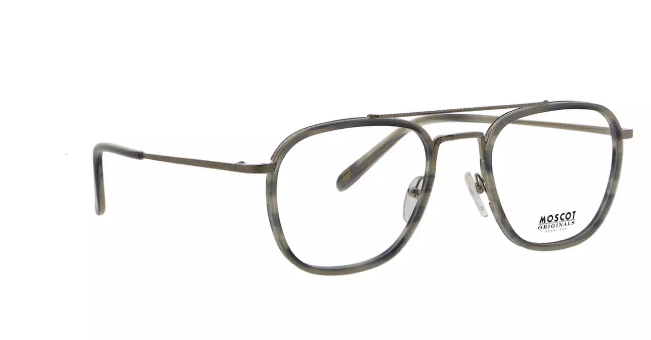 Moscot Macher Grey Tortoise/Silver s52