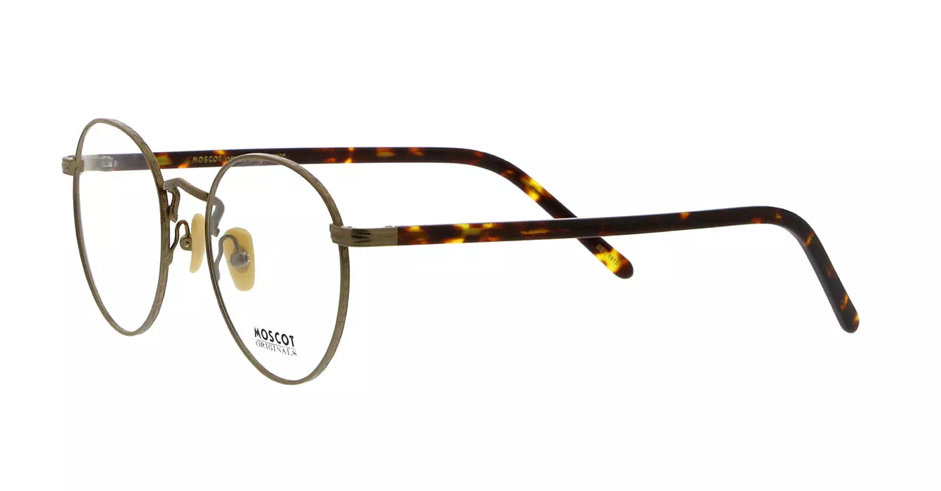 Moscot Zis Antique/Gold Tortoise s50