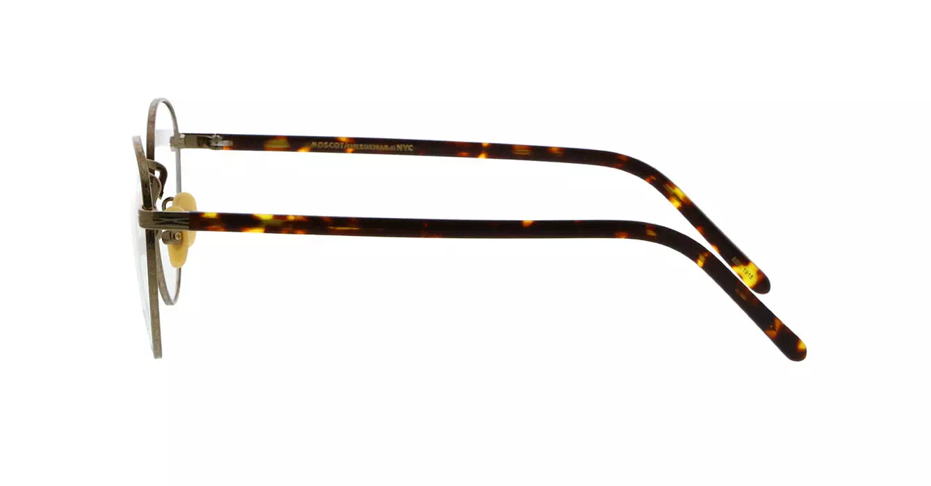 Moscot Zis Antique/Gold Tortoise s50