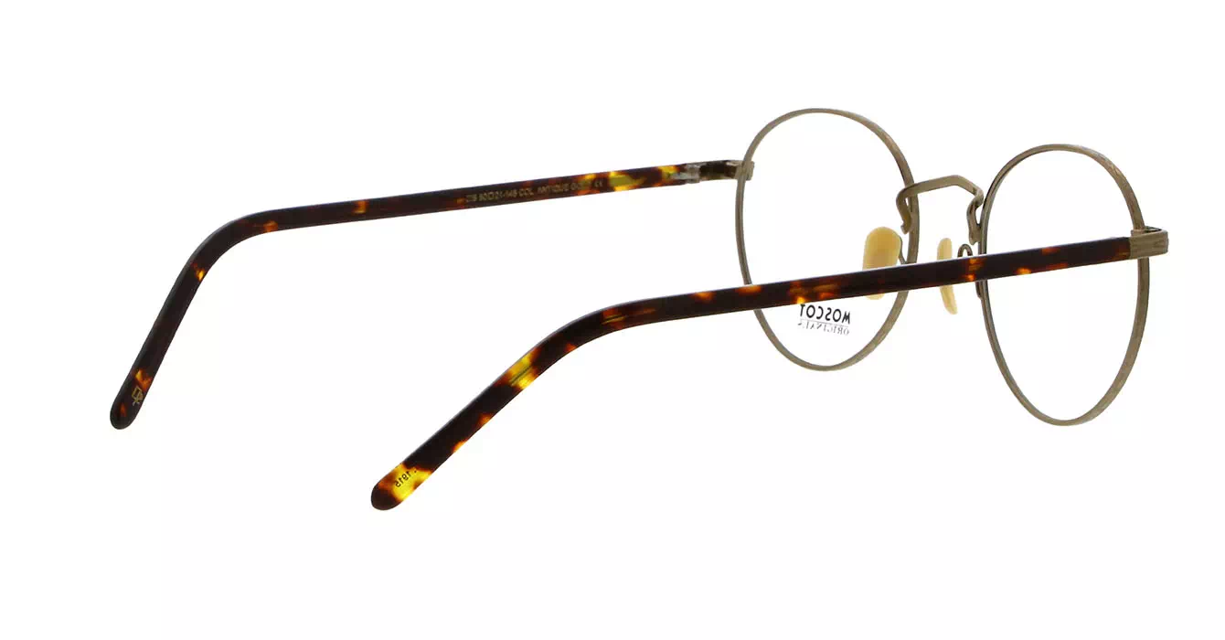 Moscot Zis Antique/Gold Tortoise s50