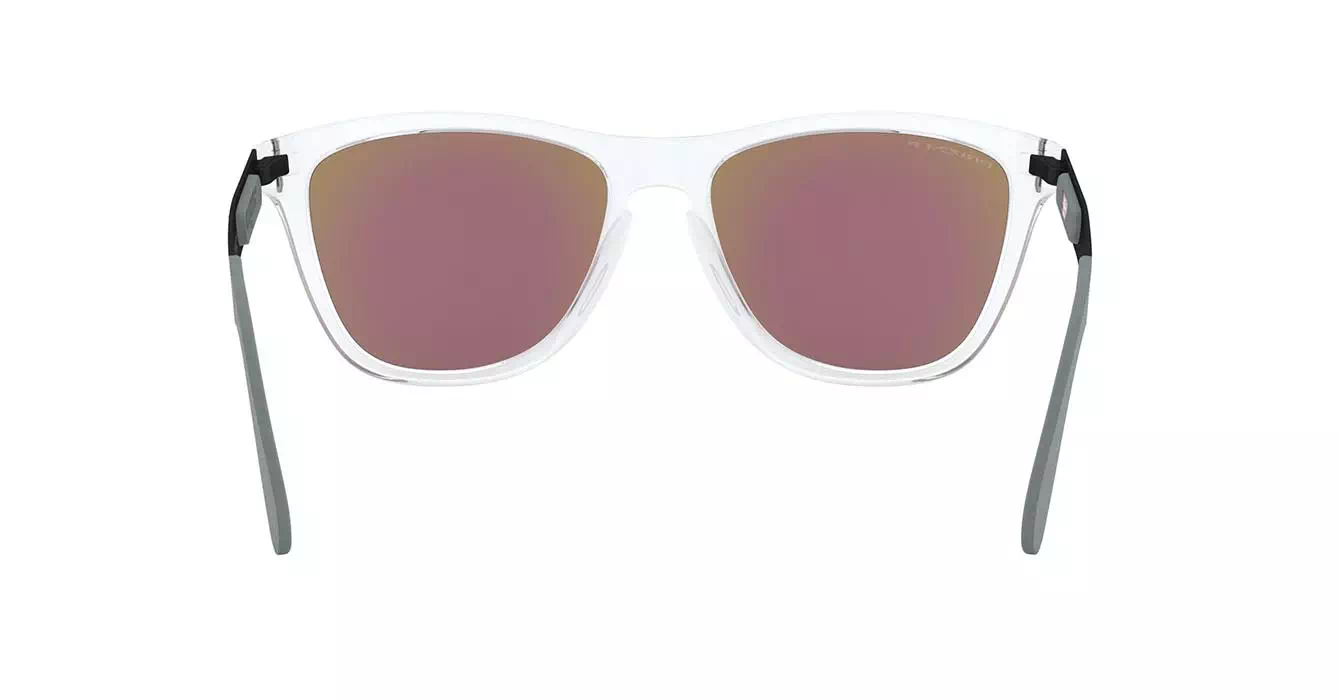Oakley Prizm Polarized Frogskins Mix (A) Plshd Clear W/prizm Sapphire Polar (OO9428F-06) s55