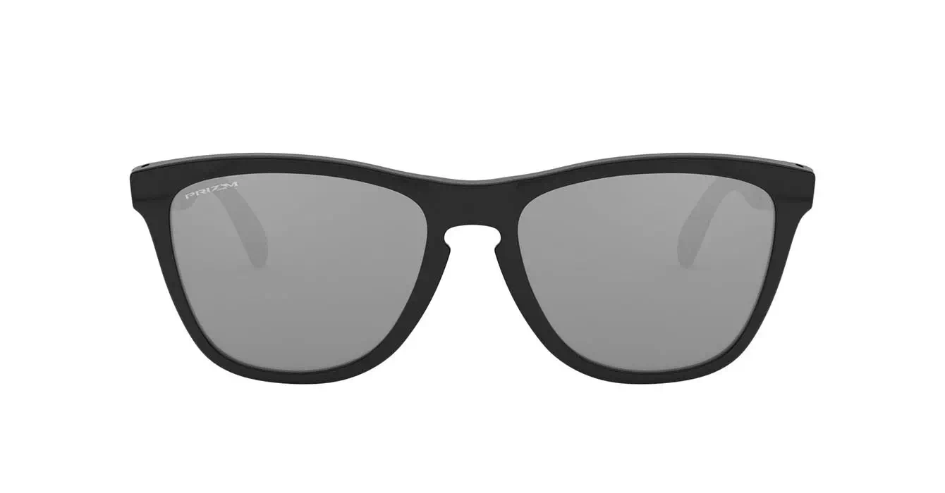 Oakley Prizm Frogskins Mix (A) Plshd Blk W/prizm Blk Irid (OO9428F-03) s55
