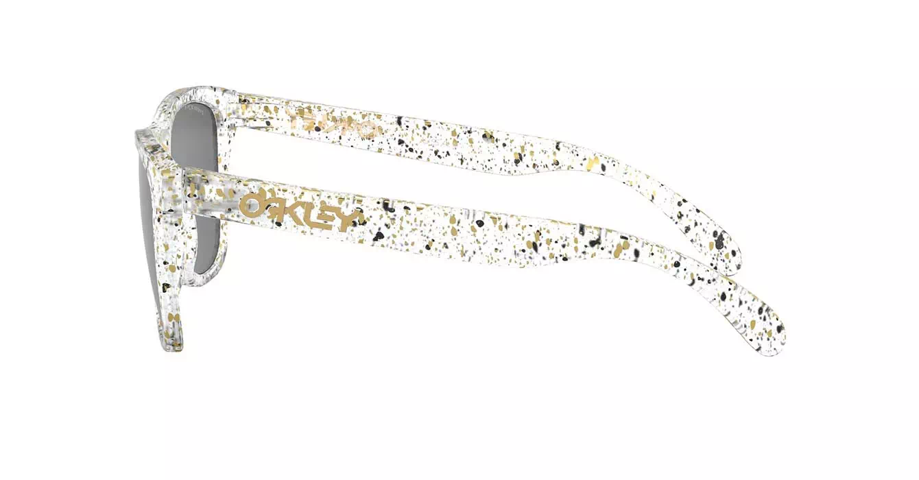 Oakley Frogskins (A) Splatter Clear W/prizm Blk Irid (OO9245-94) s54