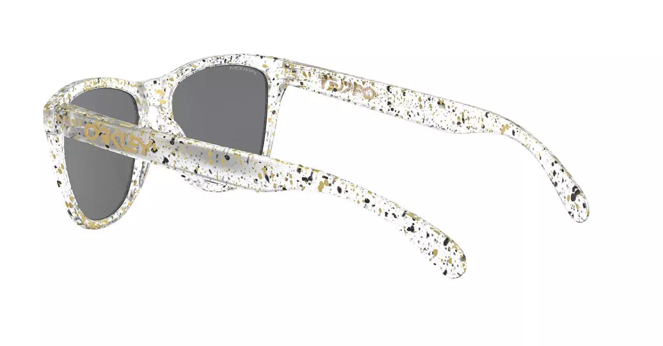 Oakley Frogskins (A) Splatter Clear W/prizm Blk Irid (OO9245-94) s54