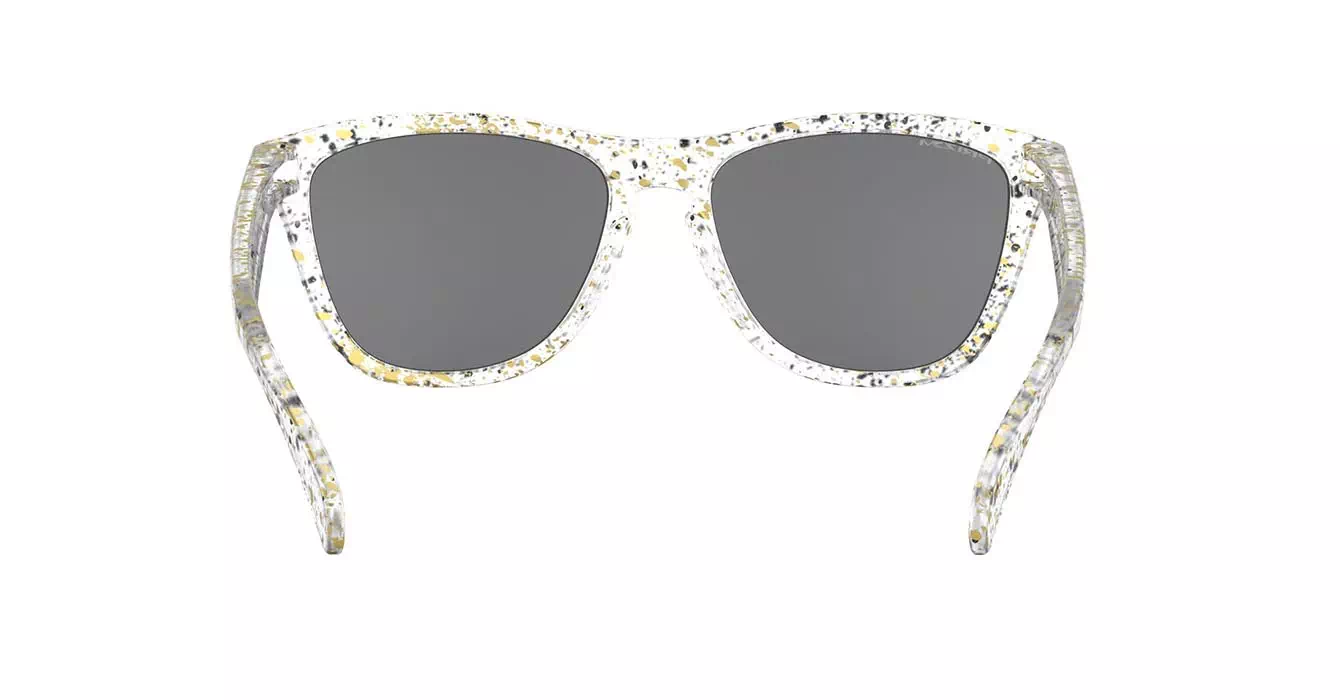 Oakley Frogskins (A) Splatter Clear W/prizm Blk Irid (OO9245-94) s54
