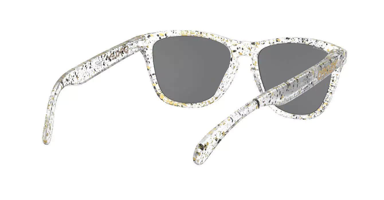 Oakley Frogskins (A) Splatter Clear W/prizm Blk Irid (OO9245-94) s54