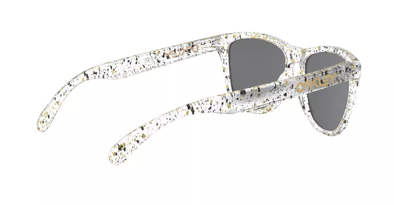 Oakley Frogskins (A) Splatter Clear W/prizm Blk Irid (OO9245-94) s54
