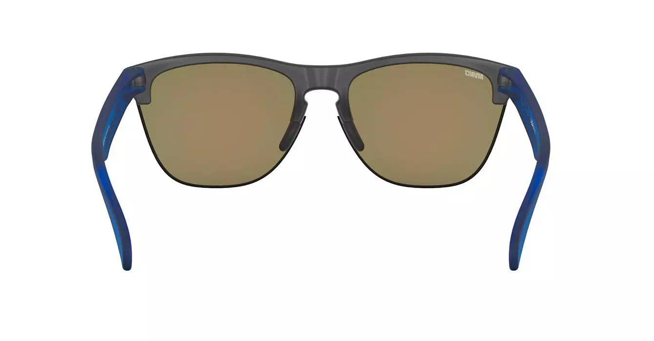 Oakley Prizm Frogskins Lite Matte Blk Ink/matte Trans Sapphire W/prizm Ruby (OO9374-27) s63